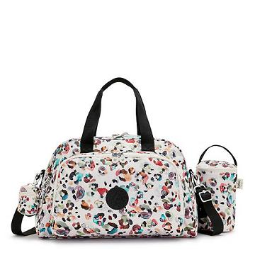 Kipling Camama Printed Diaper Bag Tassen Wit | BE 1252ZU